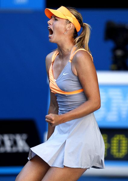  莎拉波娃网球比赛视频 